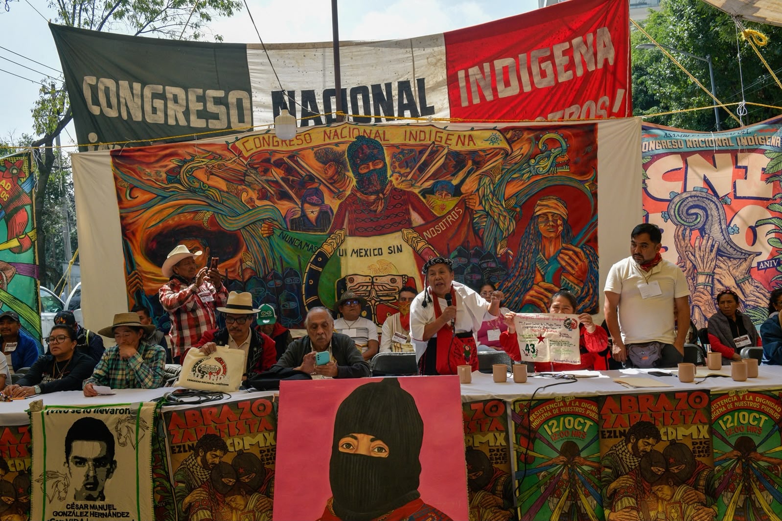 Gira europea del Congreso Nacional Indígena y del Frayba para visibilizar la guerra en México