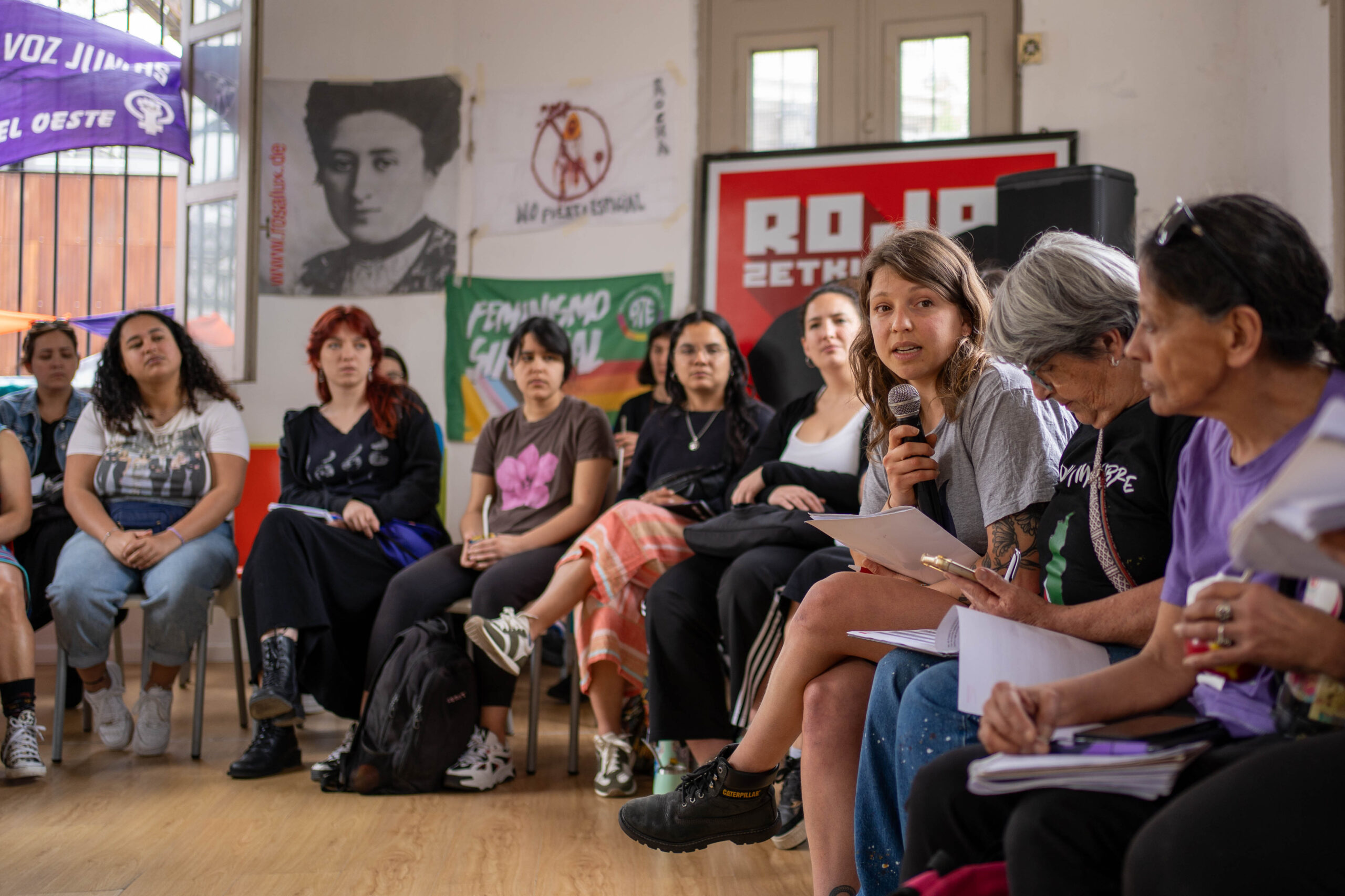 Fundación Rosa Luxemburgo, decir lo que es desde la vida cotidiana y comunitaria